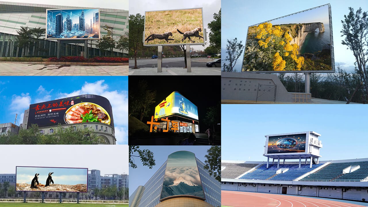 applications of P5 outdoor led display